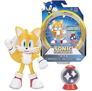 Boneco Sonic The Hedgehog Articulado Tails - Candide