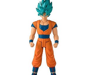 BONECO DRAGON BALLZ F602-VEGETA AZUL FUN