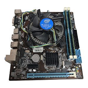 Kit Placa Mãe Brazil Pc Bpc-hm55-nt I5-650 8Gb Ddr3