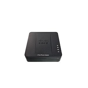Adaptador De Telefone Voip 2 Portas Cisco Spa112