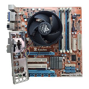 Kit Placa Mãe Itautec ST4272 Core i3 2Ger 4Gb Ddr3 VGA/HDMI/DP C/ Espelho