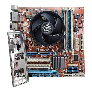 Kit Placa Mãe Itautec ST4272 Core i7 2Ger 8Gb Ddr3 VGA/HDMI/DP C/ Espelho