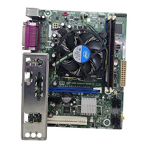 Kit Placa Mãe Intel DH611WW Core i3 2Ger 4Gb Ddr3 VGA C/ Espelho