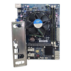 Kit Placa Mãe PCWare IPMH61R3 Core i5 2Ger 4Gb Ddr3 VGA C/ Espelho