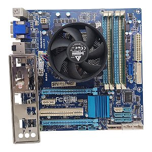 Kit Placa Mãe STi 012943 Core i5 2Ger 8Gb Ddr3 VGA/HDMI/DP C/ Espelho