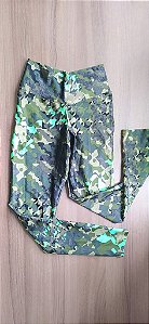 OC24001 - Calça Poliamida Militar com bolso atras e levanta bumbum