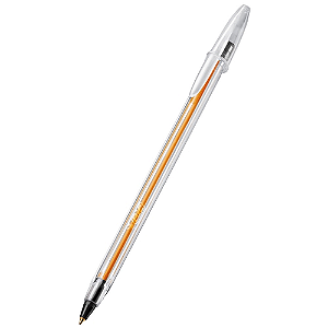 CANETA CRISTAL FINA 0.8MM PRETA BIC