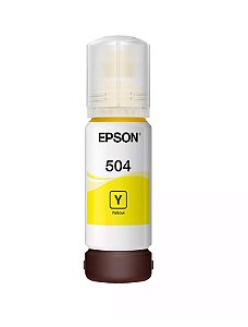 GARRAFA DE TINTA EPSON T504420 AMARELO 70ML