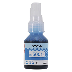 GARRAFA DE TINTA BROTHER 5001C CIANO 48,8ML