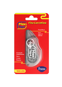 FITA CORRETIVA 5MM X 6M PT/AZ/VM FRAMA