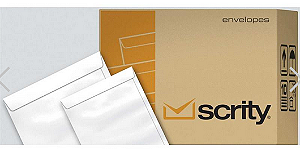 ENVELOPE SACO BRANCO 162X229 90GRS CX 250UN SCRITY