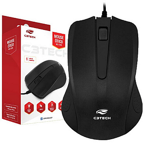MOUSE C3TECH MS20BK PRETO USB