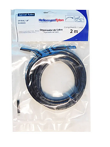 ORGANIZADOR DE CABOS SPIRAL TUBE 2M 1/4 HELLERMANN