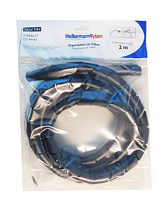 ORGANIZADOR DE CABOS SPIRAL TUBE 2M 1/2 HELLERMANN