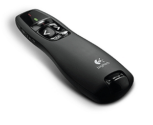 APRESENTADOR WIRELESS C/LASER R400 LOGITECH