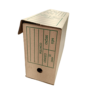 CAIXA ARQUIVO MORTO PAPELAO 335X130X250MM MASTERBOX