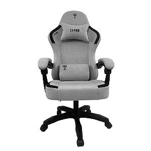 CADEIRA GAMER VELT SILVER CLANM