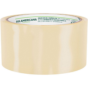FITA ADESIVA TRANSPARENTE EMPACOTAMENTO 48X100M SULAMERICANA