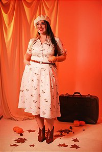 Vestido Outono em Londres