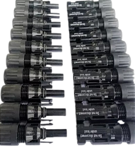 Conector Mc4 Para Painel Solar- Kit Com 10 Pares