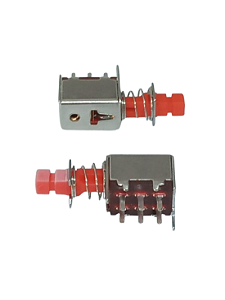 Chave Tecla Ps-22f05 50vdc 0,5a Sem Trava - Kit Com 200 Pçs