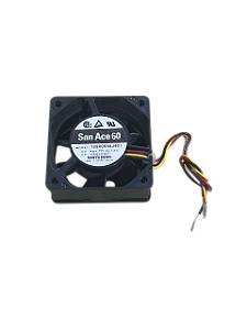 Cooler Ventoinha 60x60x25mm 48v 0.12A Sanyo Denki 4 Fios Rolamento San Ace 60