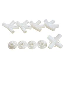 Kit de Conectores de Pés em Plástico