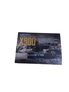 Lanterna Tática Militar X900 Led 800 Lumens Zoom Ajustável