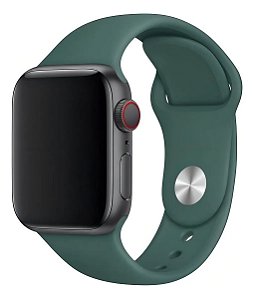 Pulseira De Silicone Relógio Smartwatch 42mm 44mm Verde
