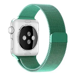 Pulseira Smartwatch Milanese Metal Verde 38mm 40mm