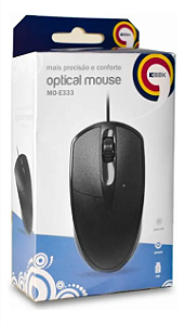 Mouse Optico Usb Mo-e333 K-mex Preto