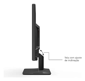 Monitor HQ 19.5HQ-LED Widescreen Hdmi Vesa Cor Preto
