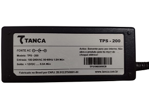 Fonte para Mini PC Tanca TPS-200 - 12V - 5A