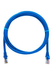 Cabo de Rede Cat6 1.5m Azul Ultra Velocidade 1,5 Metros RJ45