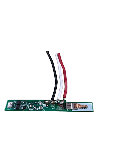 Placa BMS 1S (3.7V) Régua Slim E244417 Com 3 Fios Ponta Aberta