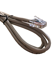Cabo De Rede Patch Cord RJ-45 Cat5e Cinza - 1,20 Metros