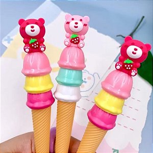Caneta Sorvete de bola Urso Lotso