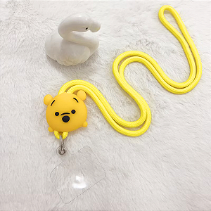 Cordão de Silicone Ursinho Pooh
