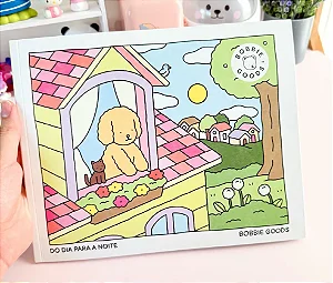 Livro de Colorir Bobbie Goods "Do dia para a noite"