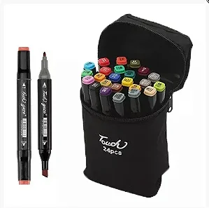 kit Canetinhas Touch 24 cores - Bobbie Goods