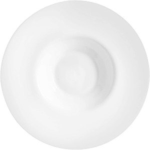 Prato Fundo Branco De Vidro Intensity Luminarc Para Risoto