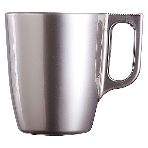 Caneca De Vidro Prata Luminarc Para Café Capuccino 250ml