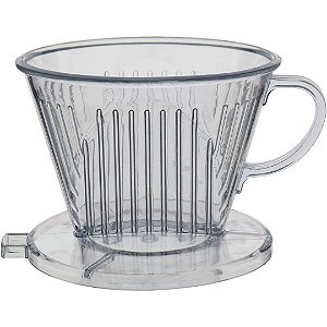 Filtro De Café Reutilizável Suporte De Plástico Sustentável
