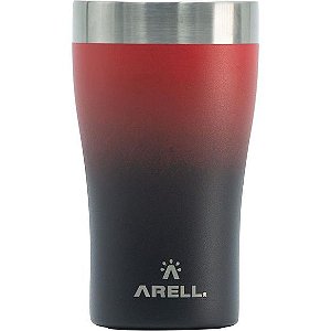 Copo Térmico Inox Para Cerveja Café Bebidas Red Black 500 Ml