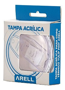 Tampa Acrílica Para Copo Térmico Arell Tulip 500 Ml Original