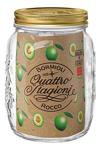 Pote Vidro Transparente Quattro Stagioni 2L Bormioli Rocco