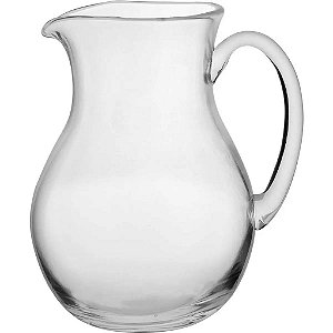 Jarra de Vidro Elegante para Cozinha Com Alça Luxo 2,5 Lts