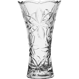 Vaso Decorativo Lilie Vidro Transparente Para Flor Plantas