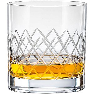 Conjunto com 4 Copos Para Uísque Bohemia de Cristal 280ml