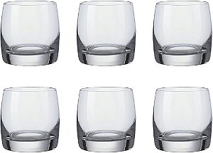 Conjunto de Copos Licor Bohemia Ideal de Cristal 6Pçs 60ml